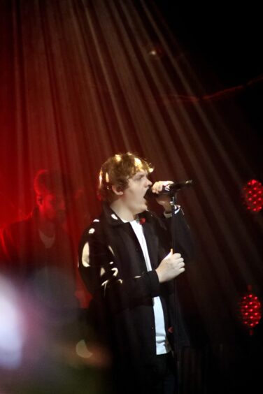 Lewis Capaldi at Fat Sam's Live in Dundee in May 2019.