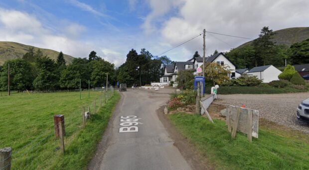 Firefighters were called out to a blaze near the Glen Clova Hotel in Angus. Image: Google Maps