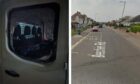 The van was broken into on Brechin Road, Arbroath. Image: Alexis Stark/Google Strreet View
