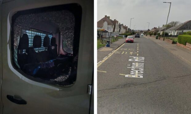 To go with story by Ben  MacDonald. John Robertson's van was targeted on Brechin Road. Picture shows; Arbroath. Dundee. Supplied by Supplied/Google Street View Date; 04/05/2025