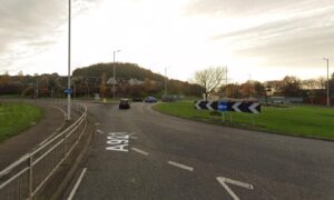 Emergency services were called to the Harbour Drive Roundabout in Dalgety Bay. Image: Google Maps