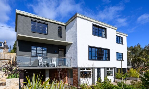 Hillside House has been transformed by its owners. Image: Savills.