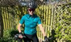 Sober cyclist Lauren Burnison trained in Perthshire.
