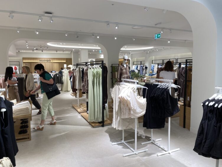 Mango Opens Stylish New Store in Dundee's Overgate Centre.