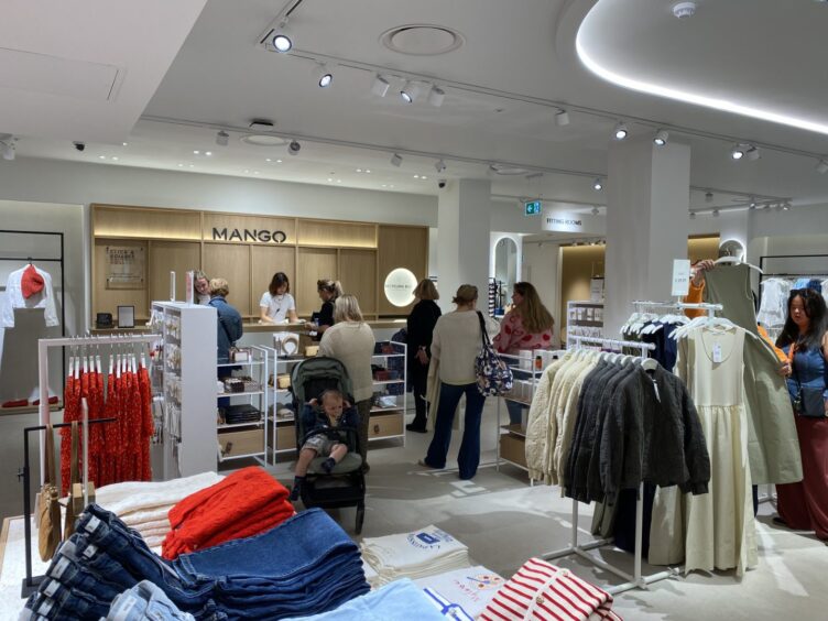 Mango Opens Stylish New Store in Dundees Overgate Centre