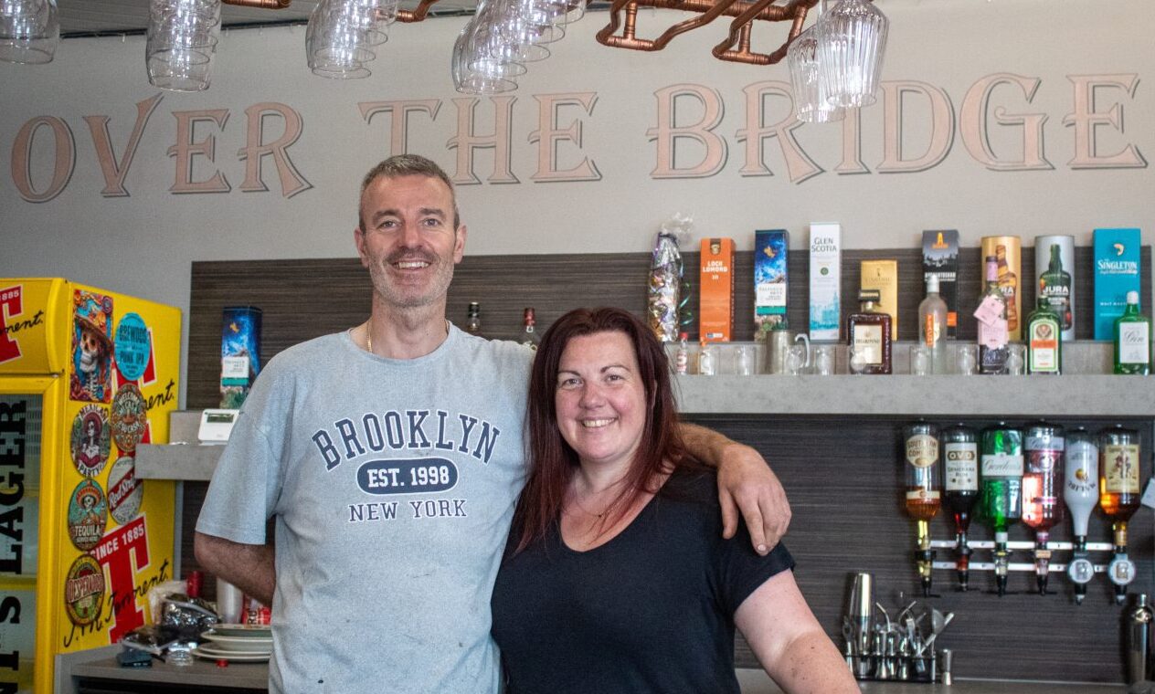 Siblings Joy and Louis Dowley are opening Over The Bridge in Bridge of Allan, Stirling.
