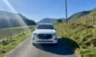 The Mazda CX-80 on the road to Glen Doll. Image: Jack McKeown