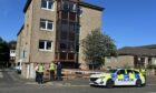 Police on Nicol Street, Kirkcaldy