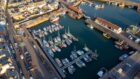 Arbroath marina.