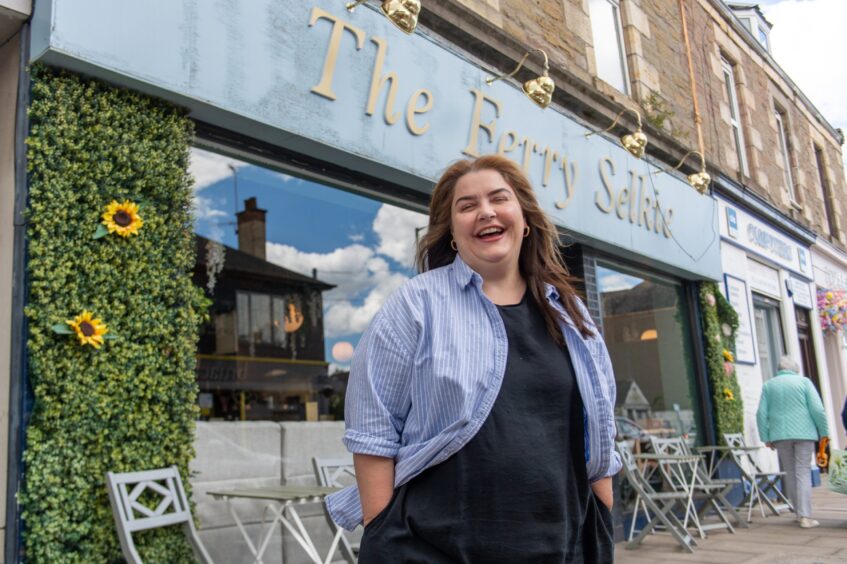A smiling Kelly-Anne Fairweather, owner of The Selkie, Brook Stree