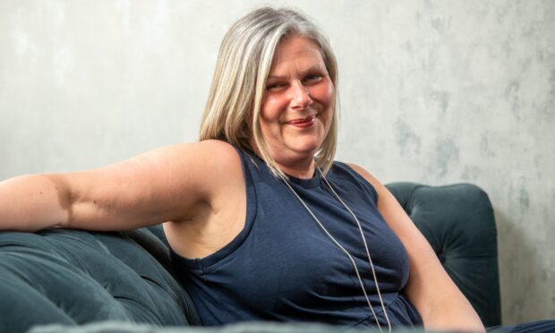 Lynn Connor from Dundee has completed four 'Extreme Day Trips'. Image: Kim Cessford/DC Thomson
