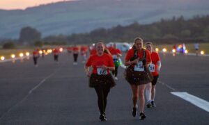 Run the Runway in aid of Maggies. Image: Kim / DC Thomson