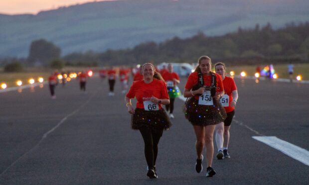 Run the Runway in aid of Maggies. Image: Kim / DC Thomson