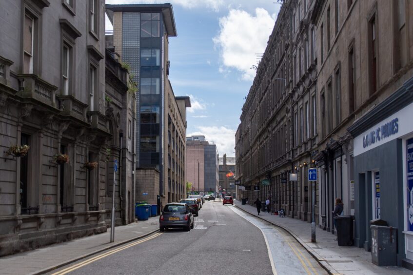 Bank Street in Dundee