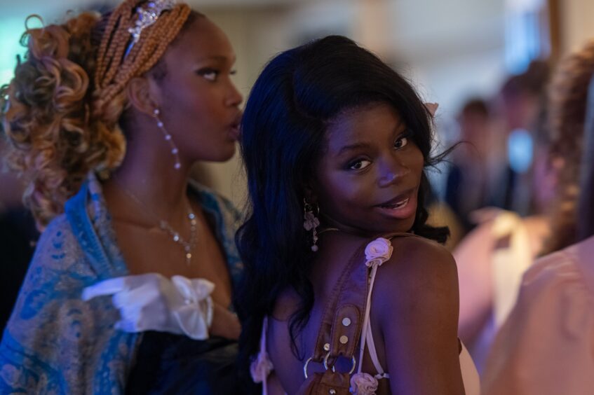 Two girls at the event