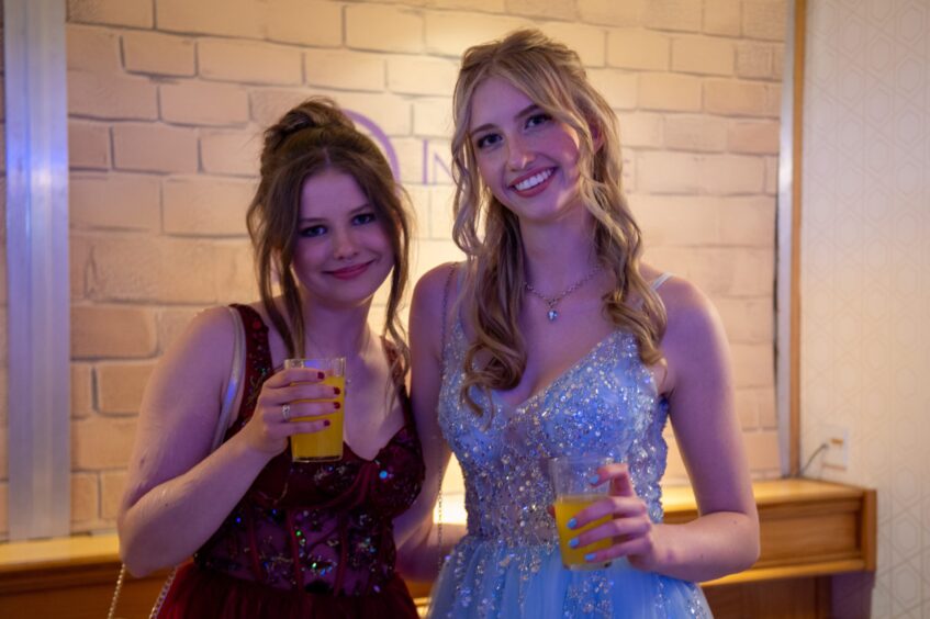 Hallie Collins and Taylor MacKenzie.