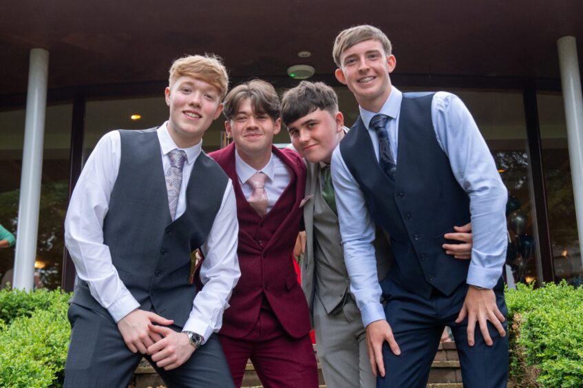 Matthew Gallacher, Kai Hume, Dom Topen and Zach McNaughton.