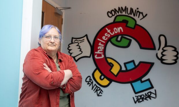 Charleston Community Centre volunteer Wendy Higgins was left devastated after the charity lost a £1,000 booking due to Fisher Tours collapsing. Image: Kenny Smith/DC Thomson