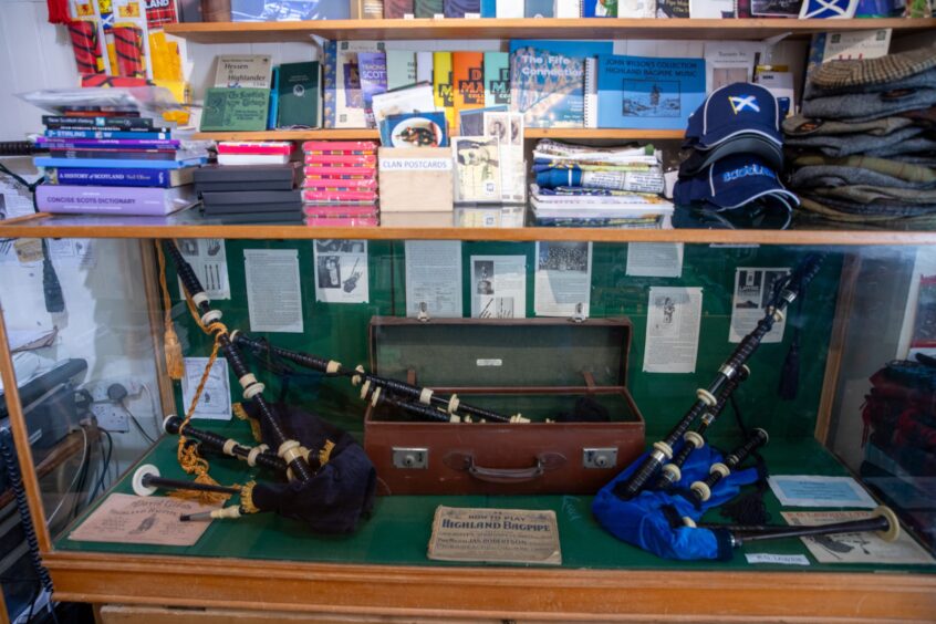 Stirling Bagpipes priced possessions.Image: Kenny Smith/DC Thomson