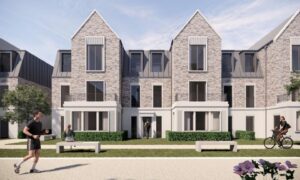Townhouses also form part of the St Andrews student accommodation proposal