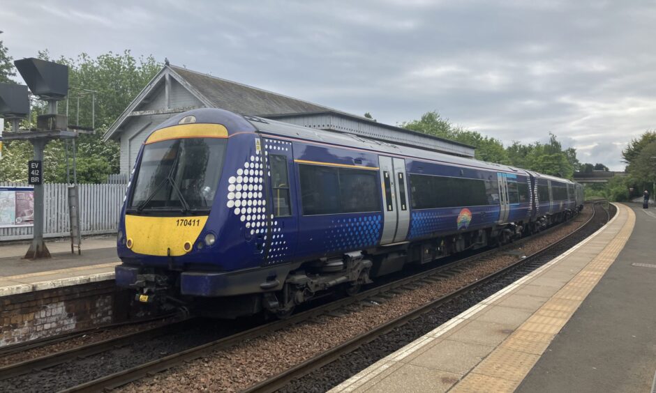 Scotrail train