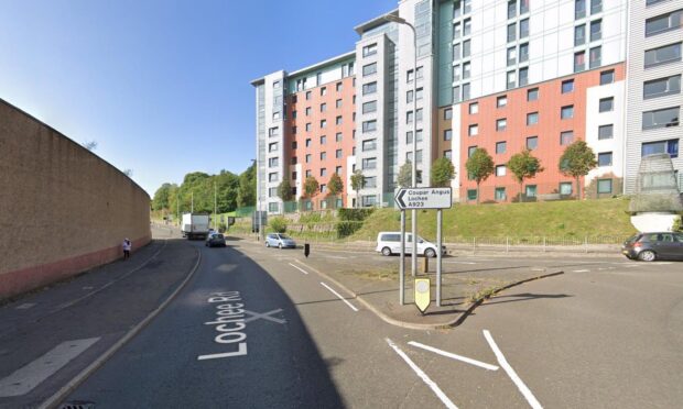 Police say the assault happened on Lochee Road near Dudhope Roundabout. Image: Google Maps