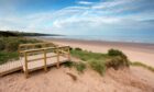 The new platform will offer stunning views across Lunan Bay. Image: Visit Scotland