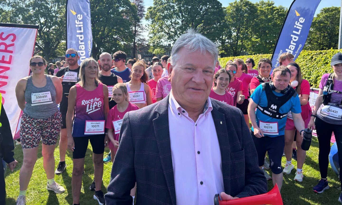 Pictures as 1,500 runners tackle Race for Life in Kirkcaldy