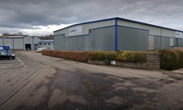 Matrix International at East Mill Road in Brechin. Image: Google