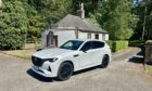 The Mazda CX-60 on a tour of the Angus countryside. Image: Jack McKeown.
