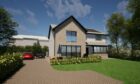 An architect's impression of the new Monifieth house. Image: DSB Design