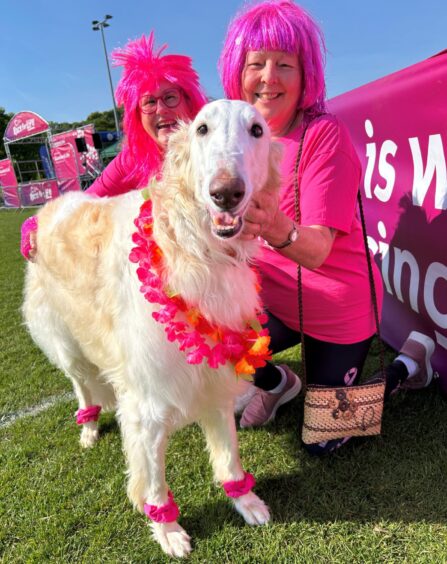 Moira Campbell took part in memory of mum Martha