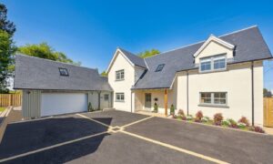 Auchterarder property Muirton Park is near the Gleneagles golf course.