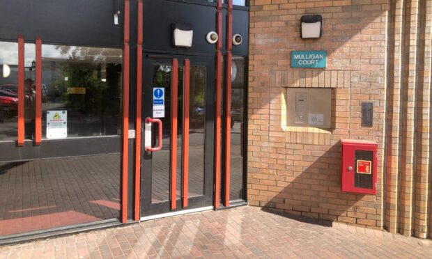 Concerns have raised about suspected drug dealing at Mulligan Court. Image: James Simpson/DC Thomson