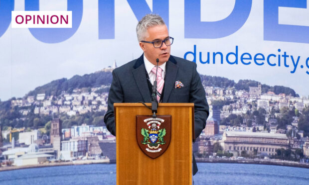 Dundee City Council chief executive Greg Colgan.