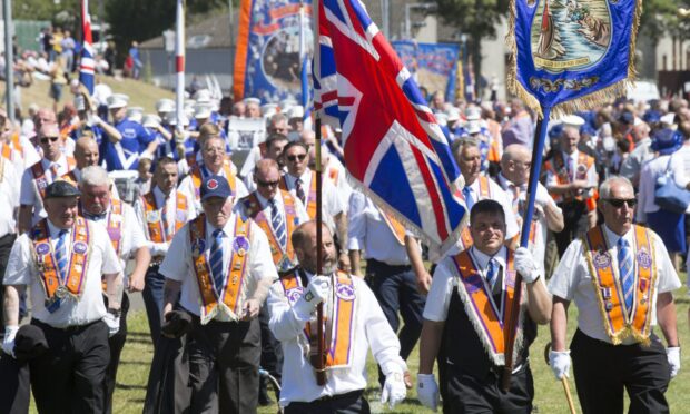 Orange Order parade