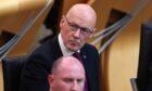 First Minister John Swinney. Image: PA