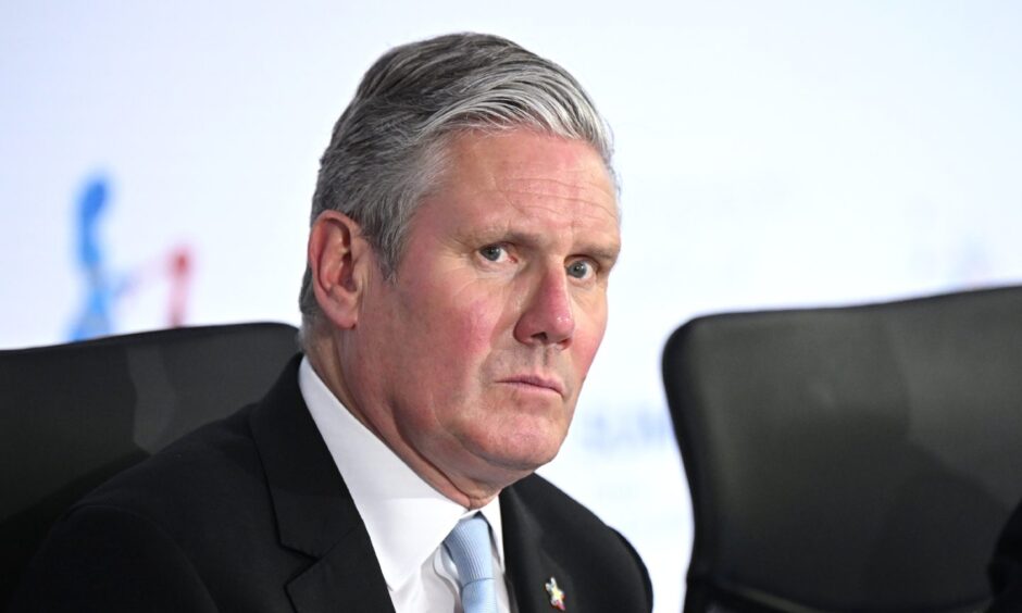 a head and shoulders shot of Prime Minister Sir Keir Starmer