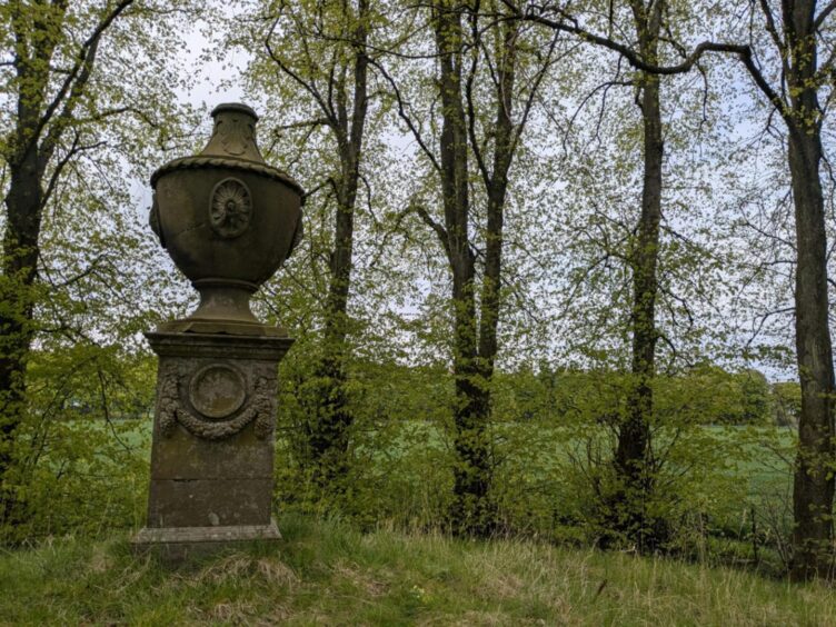Margaret's Mound on Panmure estate.