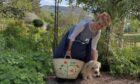 Gardening influencer Penny Kennedy at her home in Strathtay.