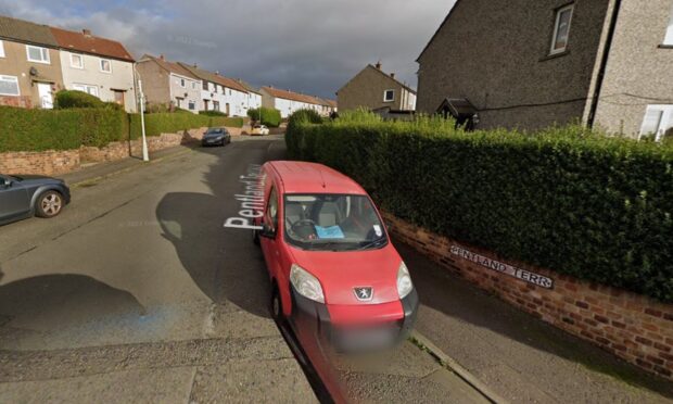 Pentland Terrace in Dunfermline.