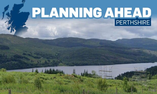 A battery storage scheme is planned for land near Loch Tay close to  Milton Morenish, off the A827. Image: Google Street View