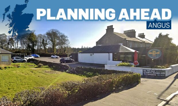 An application has been lodged to add electric vehicle charging spaces at the Birkhill Inn. Image: Google