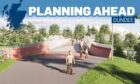An artist impression of the new footbridge. Image: Dundee City Council.