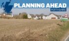 The field next to the western edge of New Alyth that could site 52 new homes.