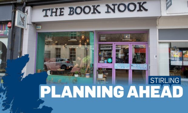 An Upper Craigs cafe and book shop has a brand new look. Image: Kenny Smith/DC Thomson