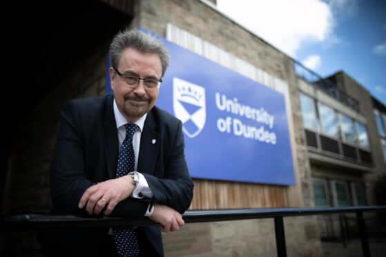 Former Dundee University principal Iain Gillespie.