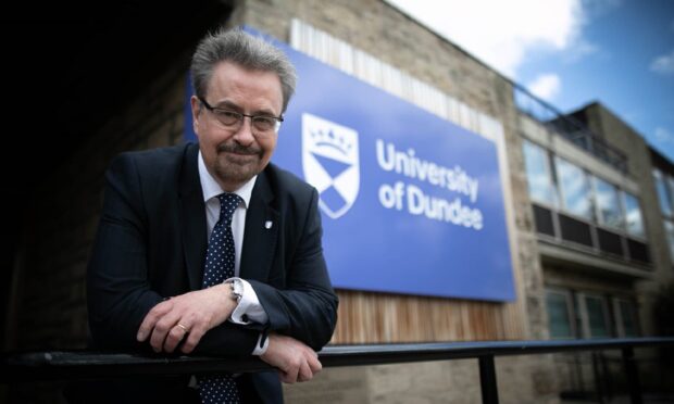 Former Dundee University principal Iain Gillespie.