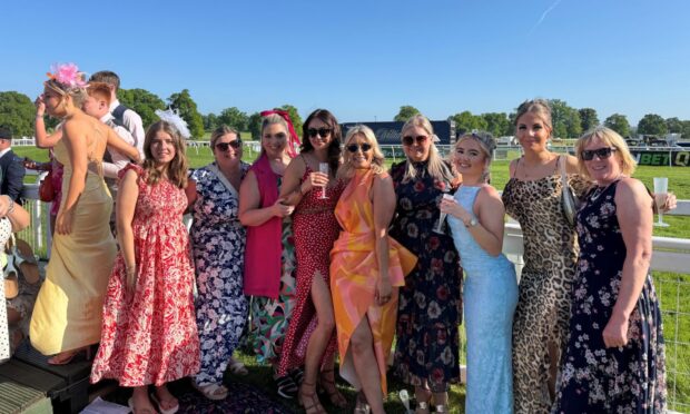 Racegoers at Perth Ladies' Day.