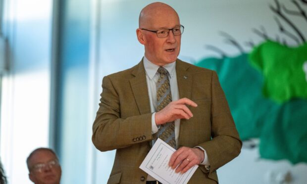 First Minister John Swinney in Dunkeld. Image: Richard Hancox/DC Thomson.